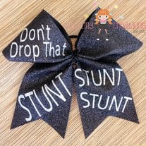 Don't Drop That Stunt Cheer Bow 