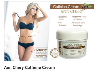 Ann Chery caffeine cream