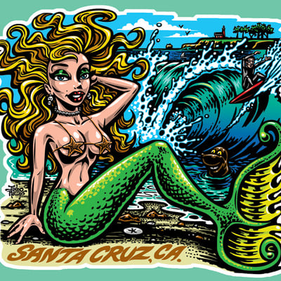  mermaid print 18x24 poster - Thumbnail 3