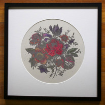 "Flores Polypus" Framed
