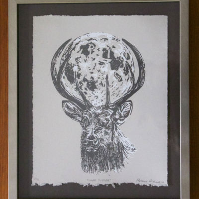 "lunae custode" framed
