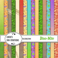 Dino-Mite (Digital Scrapbooking Kit) - Thumbnail 1