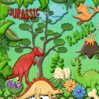 Dino-Mite (Digital Scrapbooking Kit) - Thumbnail 3