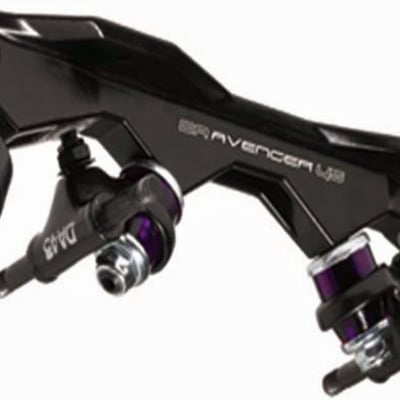 Avenger da45 roller skate plates - black - Thumbnail 5