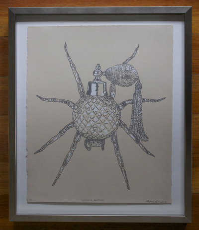 "Essentia Arachnid" Framed