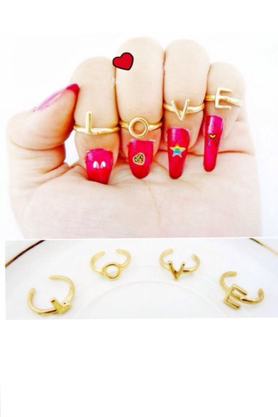 Love midi ring