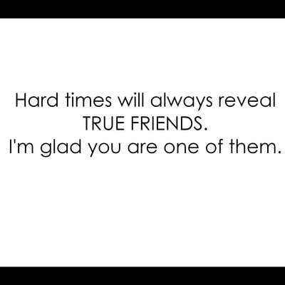 Friendship postcard collection #1 (set of 4)