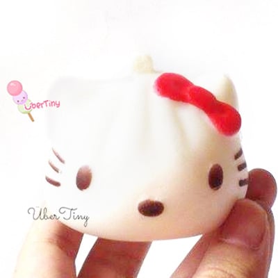Hello kitty steam bun squishy - Thumbnail 3