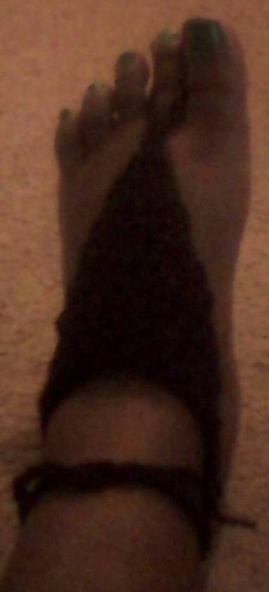 Crochet Barefoot Sandals