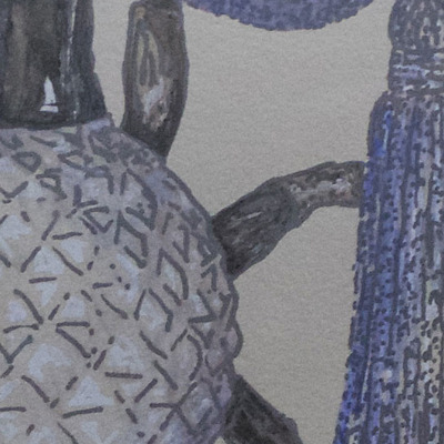 "essentia arachnid i" framed