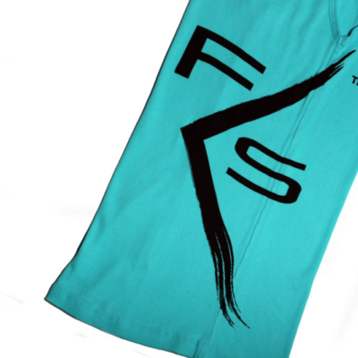 Teal tank top wrap around