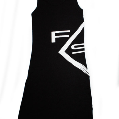 Tank top wrap around dress 