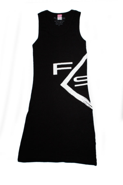 Tank top wrap around dress 