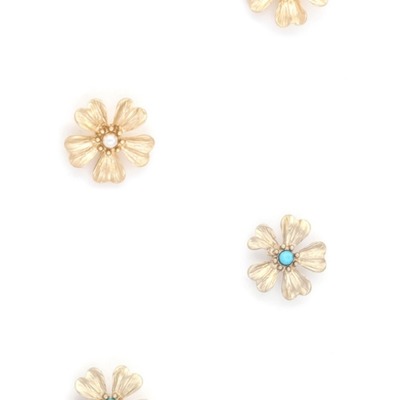 Flower earrings