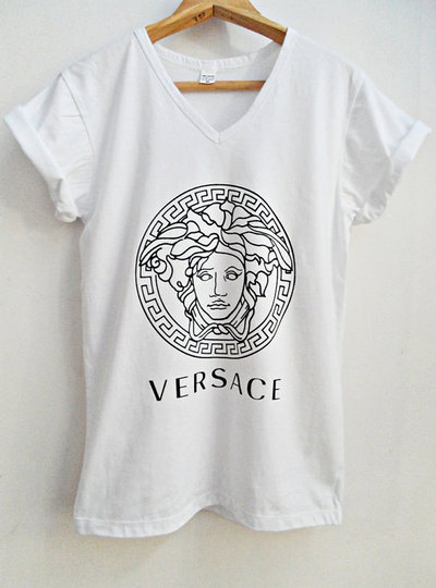 Versace VNeck  T shirts white and black XXL AND XXXL