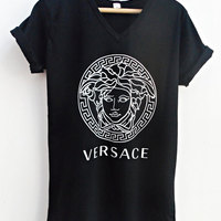 Versace VNeck  T shirts white and black XXL AND XXXL - Thumbnail 1
