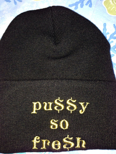 Puxxy so frexh beanie