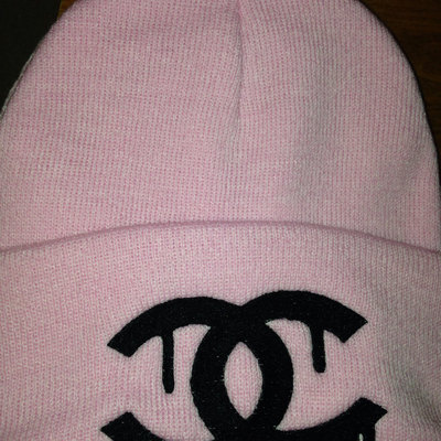 Cc drip acrylic beanie hat
