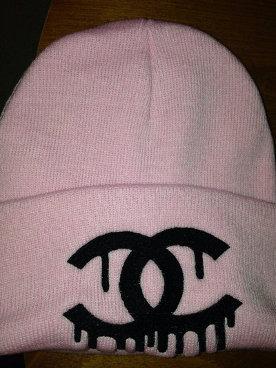 CC Drip Acrylic Beanie Hat