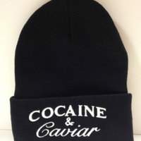 Unisex COCAINE & CAVIAR Beanie Hats - Thumbnail 2
