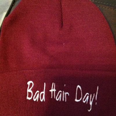 Bad hair day! beanies