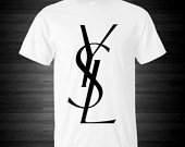 Unisex YSL Novelty Tshirts Big and Tall