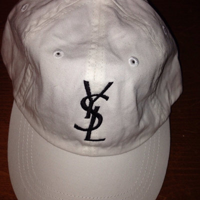 Ysl embroidered baseball cap - Thumbnail 3