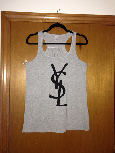 Ladies YSL Racer Back Plus Size