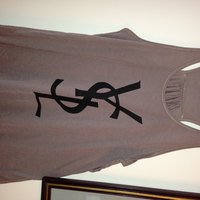 Ladies YSL Racer Back Plus Size - Thumbnail 1