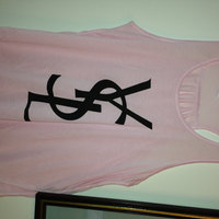 Ladies YSL Racer Back Plus Size - Thumbnail 2