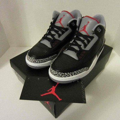 Jordan retro 3 black cement