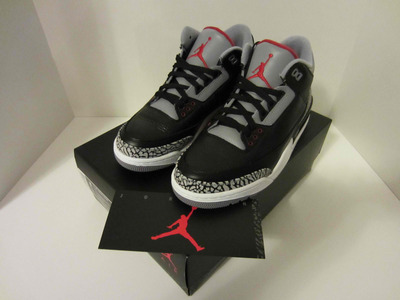 Jordan retro 3 black cement