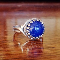Lapis Lazuli Ring - Thumbnail 1