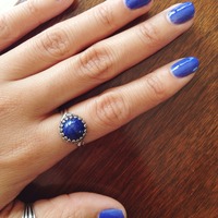 Lapis Lazuli Ring - Thumbnail 2