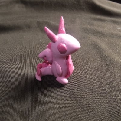 Mini pink dragon