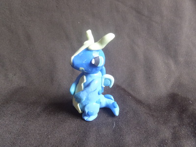 Blue and Light Mint Green Dragon