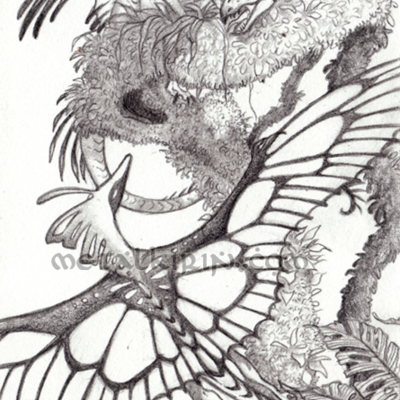 Original aceo artwork: encounter