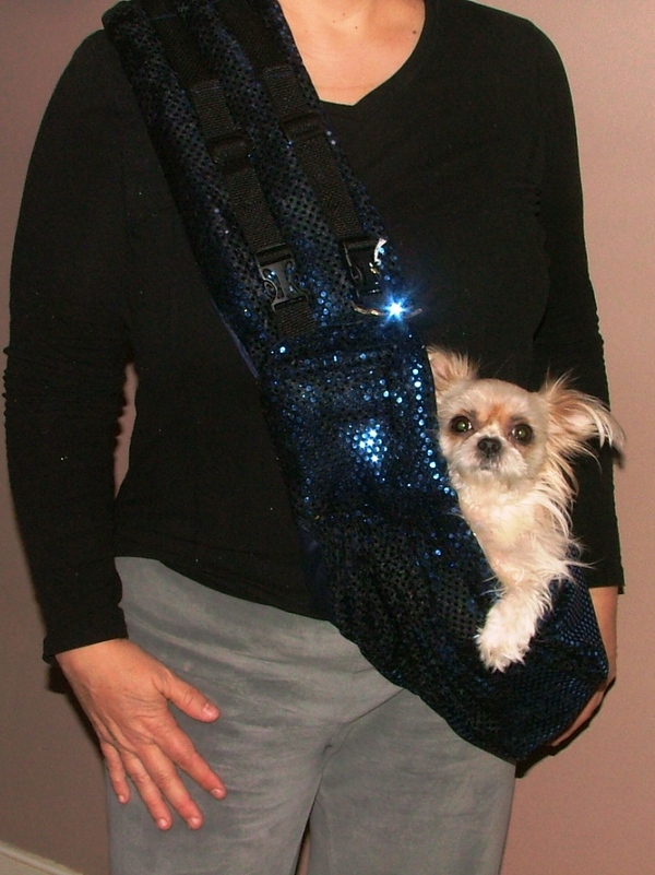 Bling Bling Sling - Deep Blue - Sequined