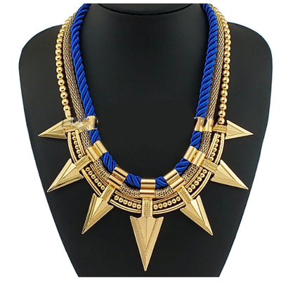 3-layer tribe necklace