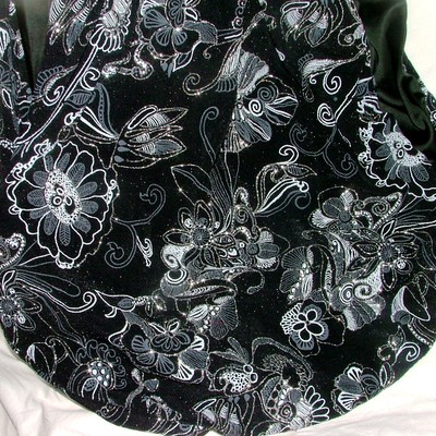 Bling bling sling - black/silver shimmer