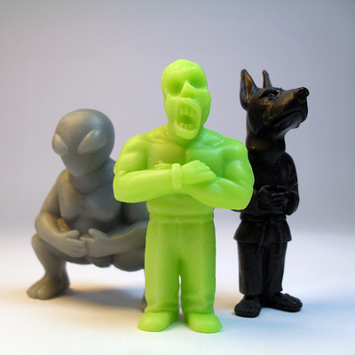Zombie disuko smasher - bootleg mini figure set