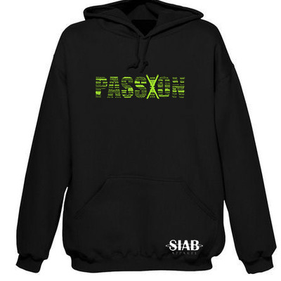 Women's siab apparel "passion" hooded sweatshirt