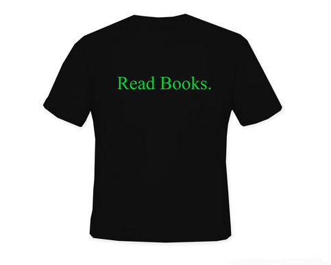 Men's SIAB Apparel "Read Books." Logo Shirt
