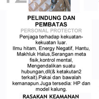 ILMU HITAM - PELINDUNG DAN PEMBATAS PERSONAL PROTECTOR CRYSTAL - KEY CHAIN - Thumbnail 1