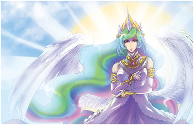Princess Celestia Print