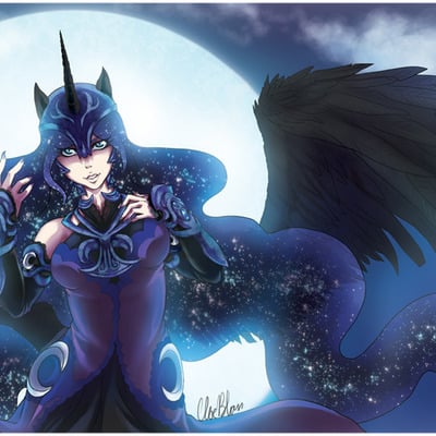 Nightmare moon print