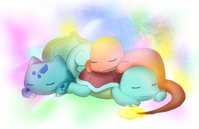 Pokemon Snuggle Print