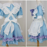 Custom Lolita Princess Maid Dress With Paw Brooch and Black KC Free Ship SP140839 - Thumbnail 2