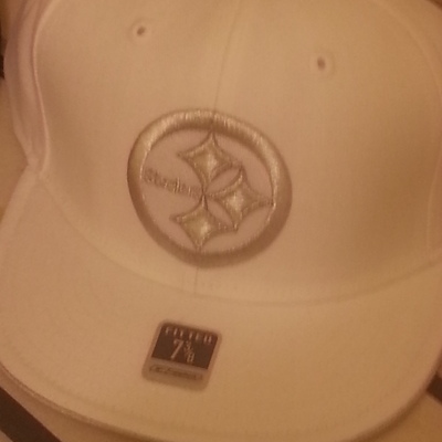 Rbk pitt steelers fitted 7 3/8