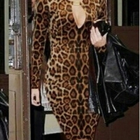 Leopard Love dress - Thumbnail 1